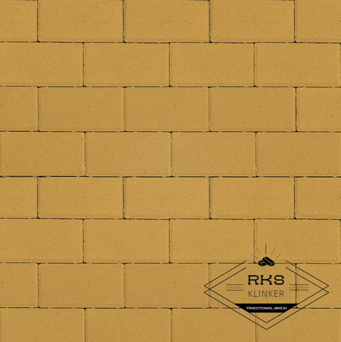 Плитка тротуарная SteinRus, Прямоугольник 1.П.6, Желтый, 100х200х60 мм в Орле